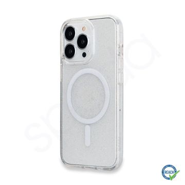 iPhone 14 Pro Spada Diamond Magsafe Silver Kapak
