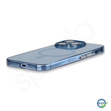 iPhone 14 Plus Spada Premium Magsafe Blue Kapak