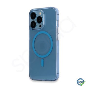 iPhone 14 Plus Spada Premium Magsafe Blue Kapak