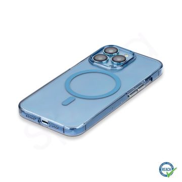 iPhone 14 Spada Premium Magsafe Blue Kapak