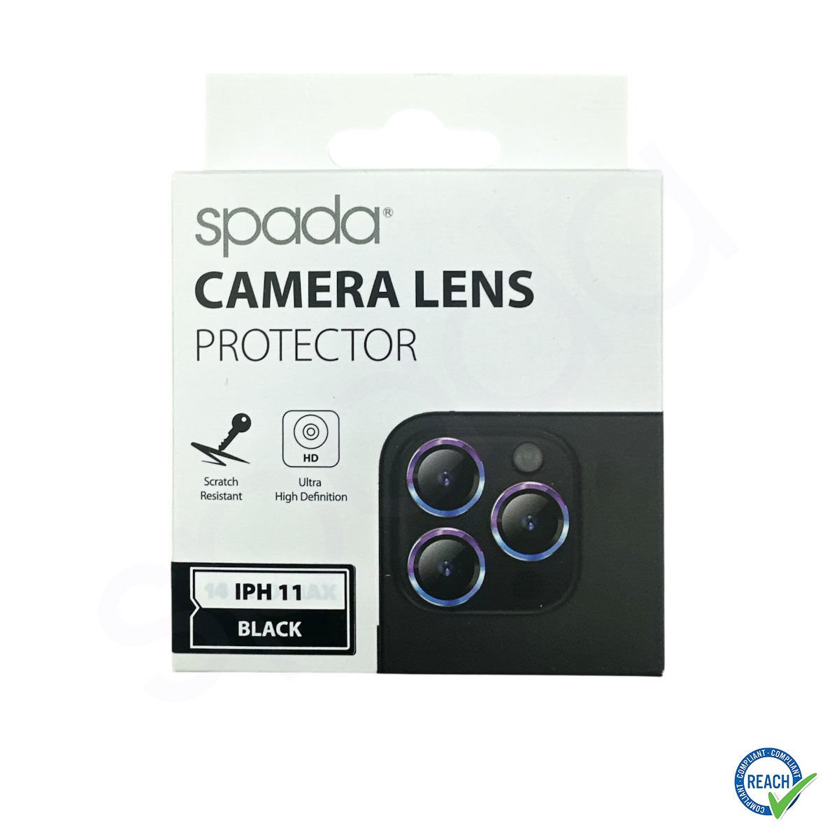 iPhone 11 Spada Kamera Lens Koruyucu - Black