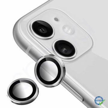 iPhone 11 Spada Kamera Lens Koruyucu - Silver