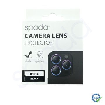 iPhone 12 Spada Kamera Lens Koruyucu - Black