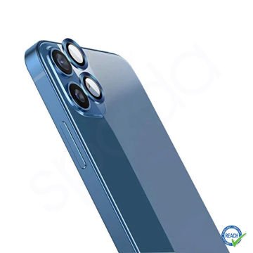 iPhone 12 Mini Spada Kamera Lens Koruyucu - Blue