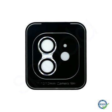 iPhone 12 Mini Spada Kamera Lens Koruyucu - Silver
