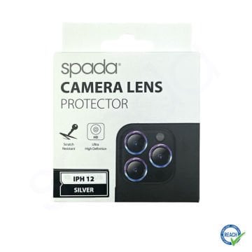 iPhone 12 Mini Spada Kamera Lens Koruyucu - Silver