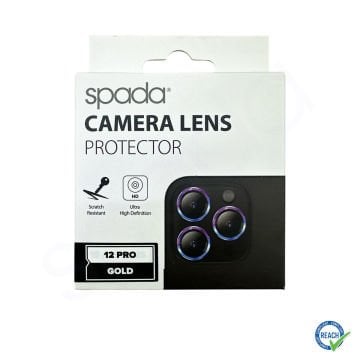 iPhone 12 Pro Spada Kamera Lens Koruyucu - Gold