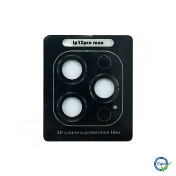iPhone 12 Pro Max Spada Kamera Lens Koruyucu - Black