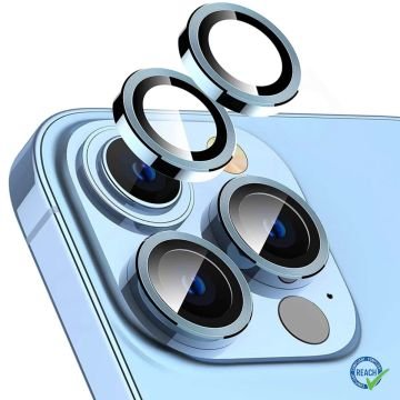 iPhone 13 Pro Max Spada Kamera Lens Koruyucu - Sierra Blue