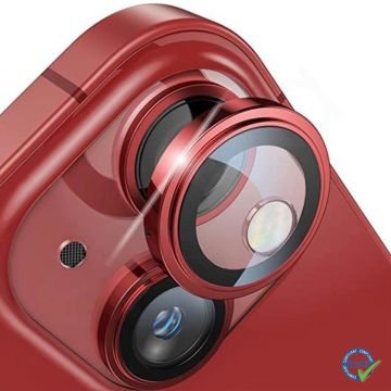 iPhone 14 Spada Kamera Lens Koruyucu - Red