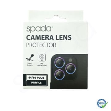 iPhone 14 Spada Kamera Lens Koruyucu - Purple