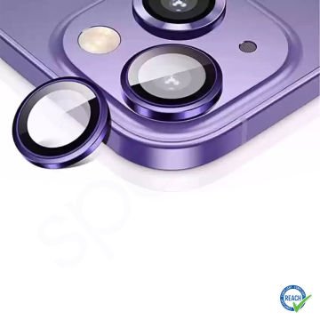 iPhone 14 Plus Spada Kamera Lens Koruyucu - Purple