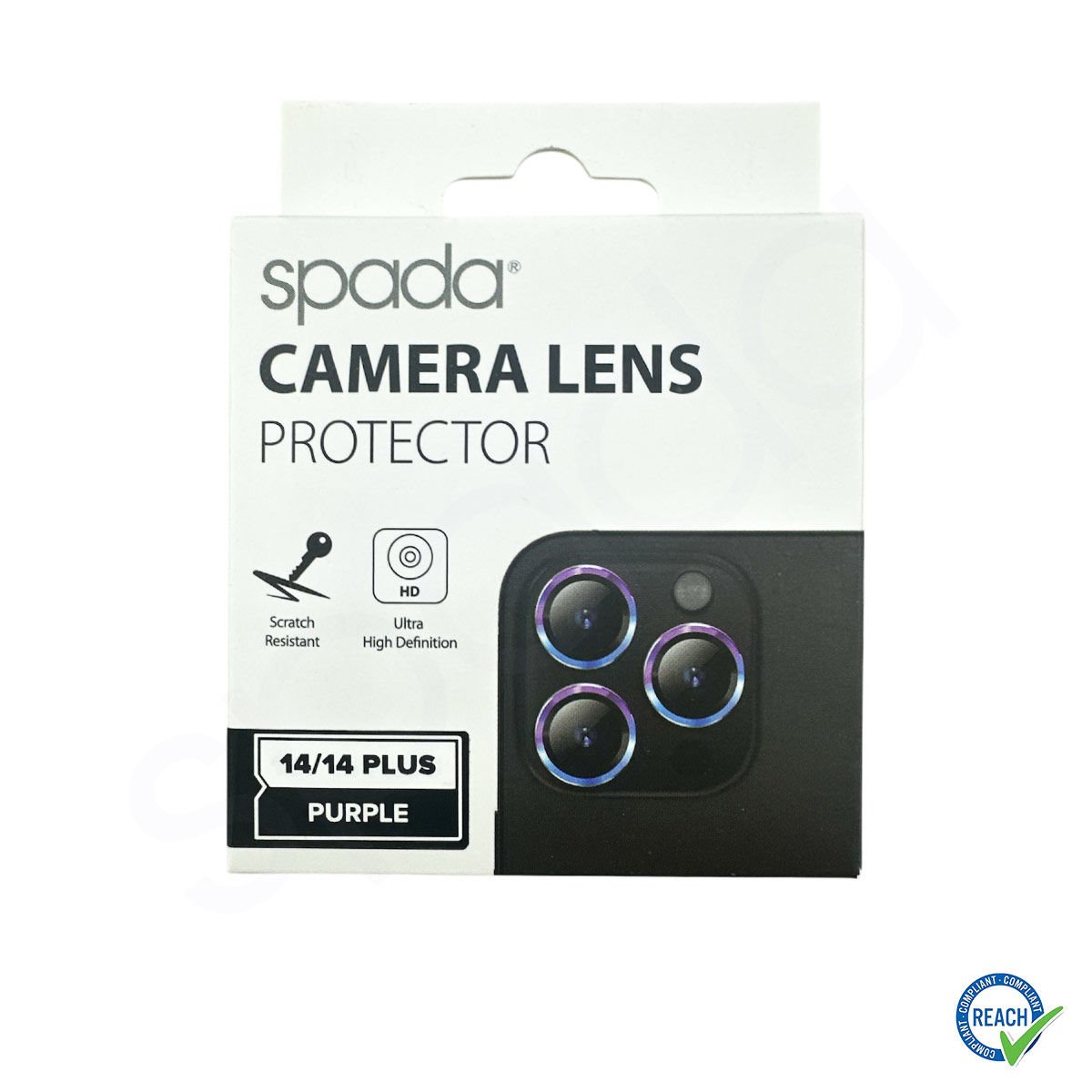 iPhone 14 Plus Spada Kamera Lens Koruyucu - Purple