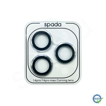 iPhone 14 Pro Max Spada Kamera Lens Koruyucu - Silver