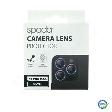 iPhone 14 Pro Max Spada Kamera Lens Koruyucu - Silver