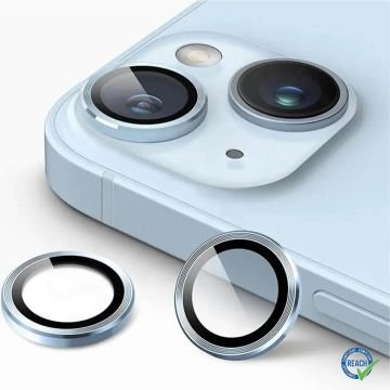 iPhone 15 Plus Spada Kamera Lens Koruyucu - Blue