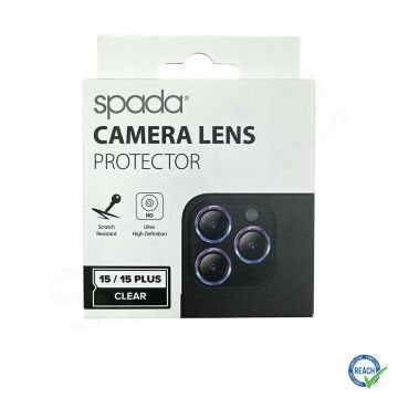 iPhone 15 Plus Spada Kamera Lens Koruyucu - Clear