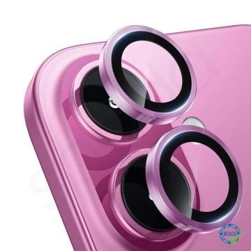 iPhone 16 Spada Kamera Lens Koruyucu - Pink