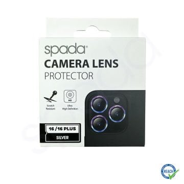iPhone 16 Spada Kamera Lens Koruyucu - Silver