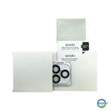 iPhone 16 Pro Max Spada Kamera Lens Koruyucu - Black