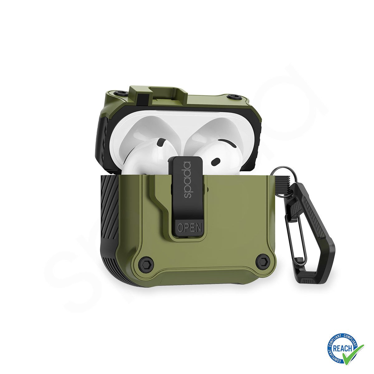 Spada AirPods 4 Kılıfı - Yeşil