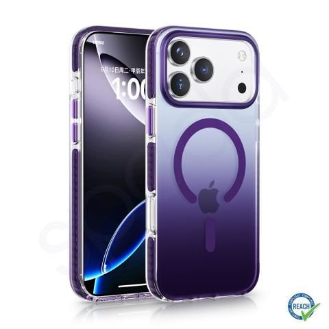 iPhone 17 Pro Max Spada Icon Magsafe Mor Kapak