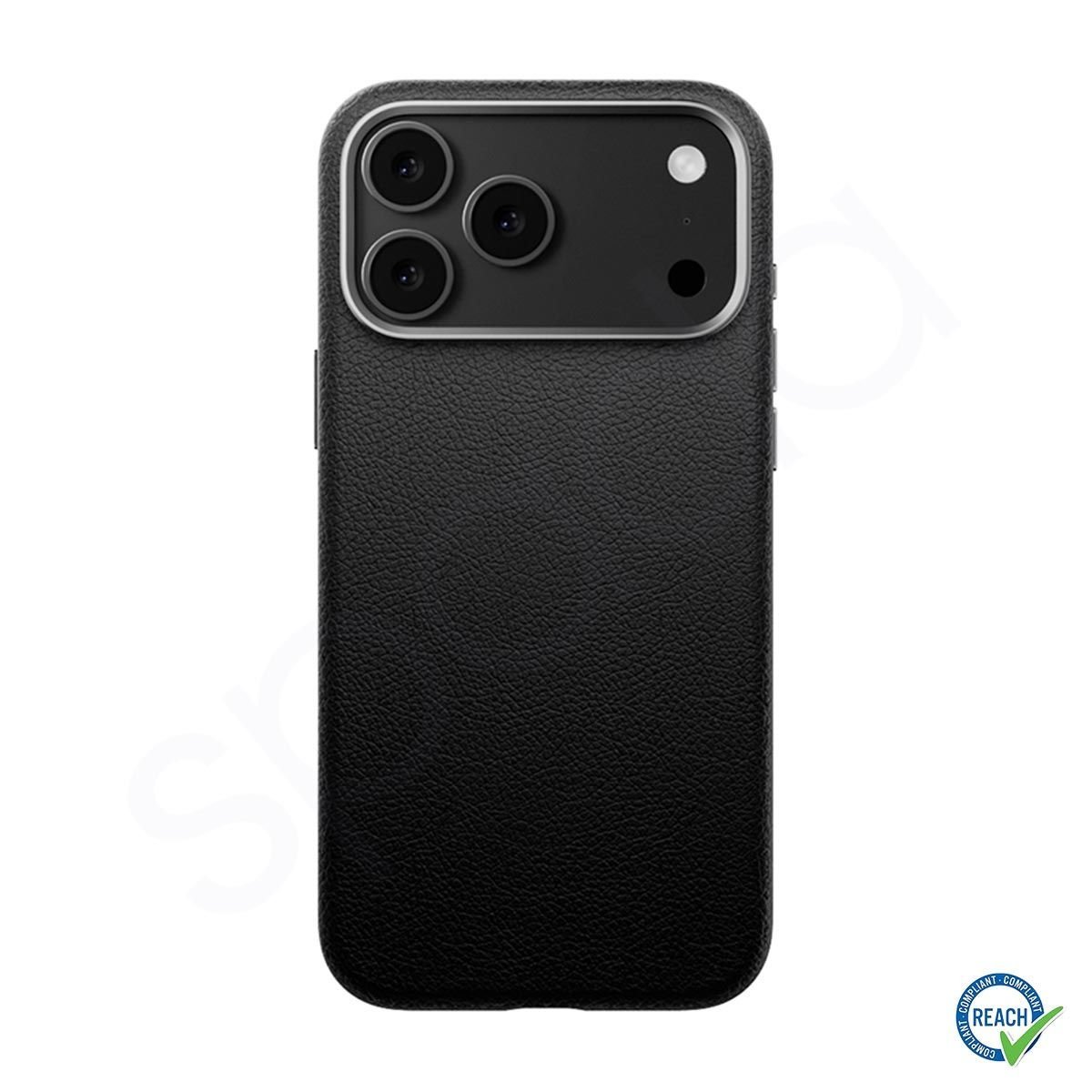 iPhone 17 Pro Max Spada Pelle Magsafe Siyah Kapak