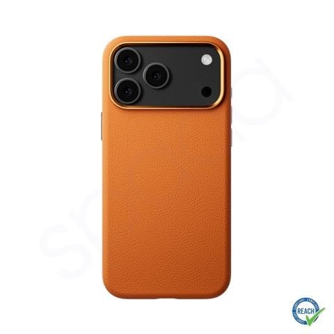 iPhone 17 Pro Spada Pelle Magsafe Turuncu Kapak