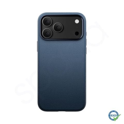 iPhone 17 Pro Spada Pelle Magsafe Lacivert Kapak