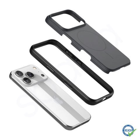 iPhone 17 Pro Spada Doppel Magsafe Beyaz Kapak