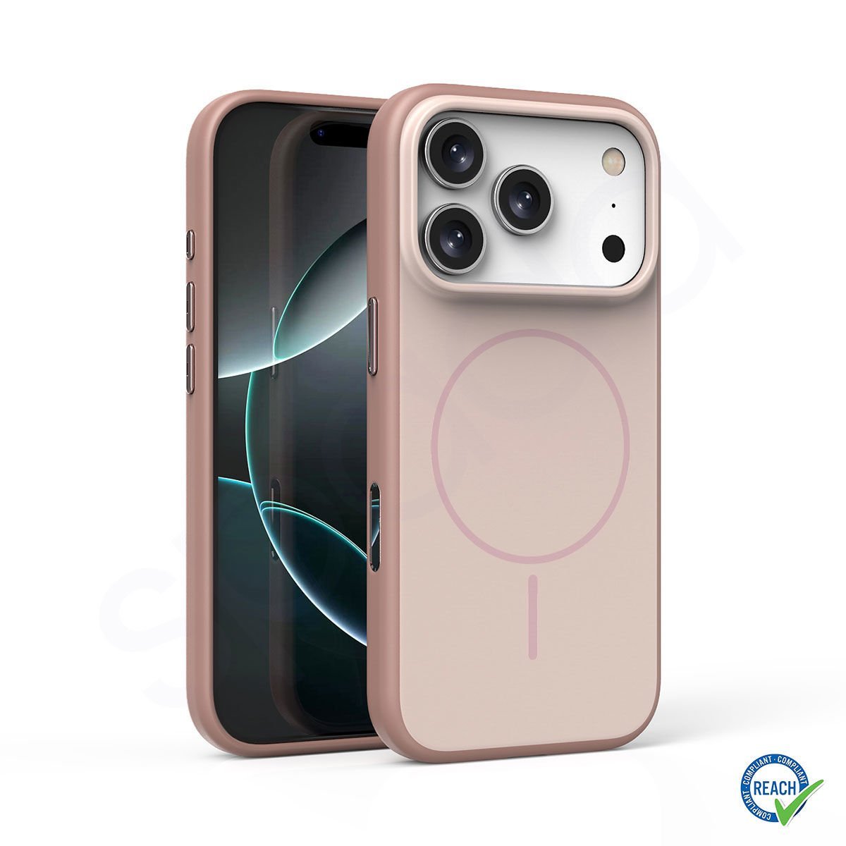 iPhone 17 Pro Spada Doppel Magsafe Pembe Kapak
