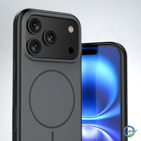 iPhone 17 Pro Spada Doppel Magsafe Siyah Kapak