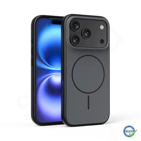 iPhone 17 Pro Spada Doppel Magsafe Siyah Kapak