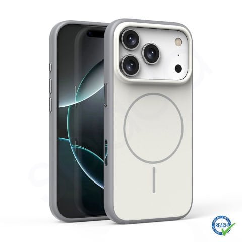 iPhone 17 Pro Max Spada Doppel Magsafe Beyaz Kapak