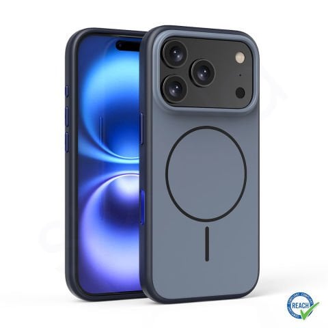 iPhone 17 Pro Max Spada Doppel Magsafe Lacivert Kapak