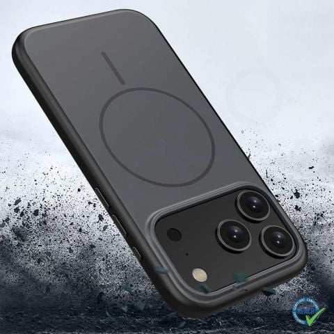 iPhone 17 Pro Max Spada Doppel Magsafe Lacivert Kapak