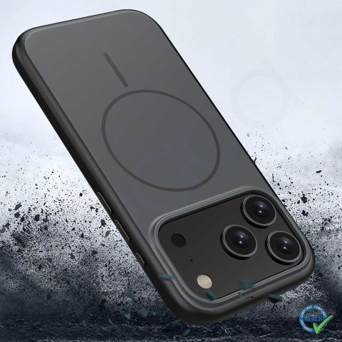 iPhone 17 Pro Max Spada Doppel Magsafe Siyah Kapak