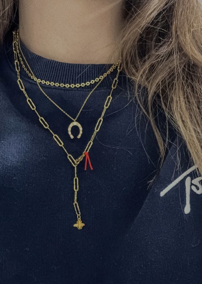VIP | Arı Charmlı Pandora Y Zincir