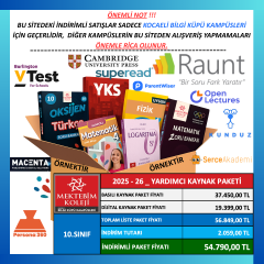 10.SINIF YARDIMCI KAYNAKLAR PAKETİ