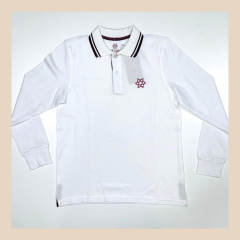 LACOSTE BEYAZ UZUN KOLLU T-SHİRT