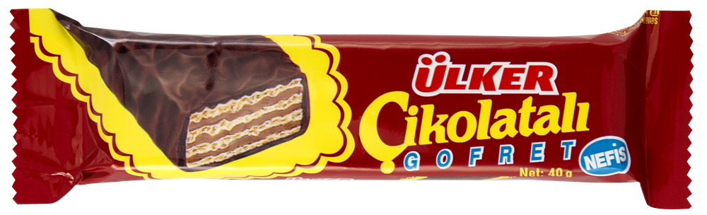 ÜLKER ÇİKOLATALI GOFRET 36 GR.