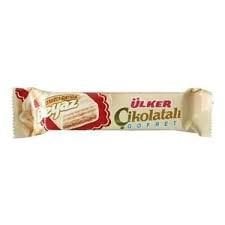 ÜLKER ÇİKOLATALI GOFRET BEYAZ 35 GR.