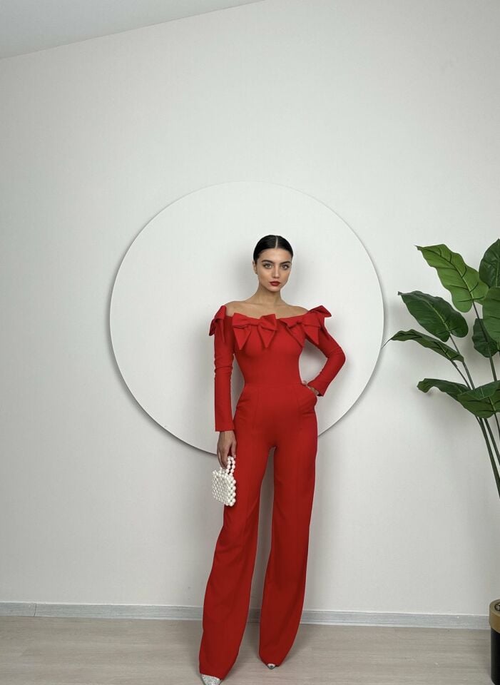 003_2027 FİYONK DETAY TULUM RED - KIRMIZI
