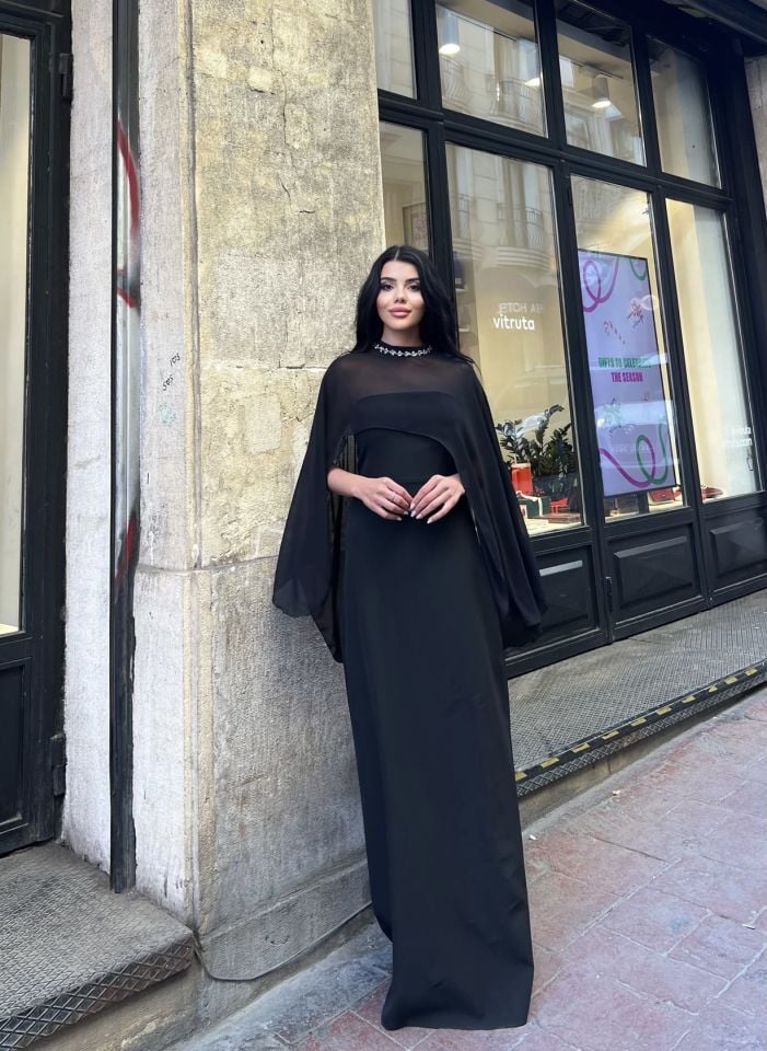 3071 TÜL ELBİSE RED - KIRMIZI - XL