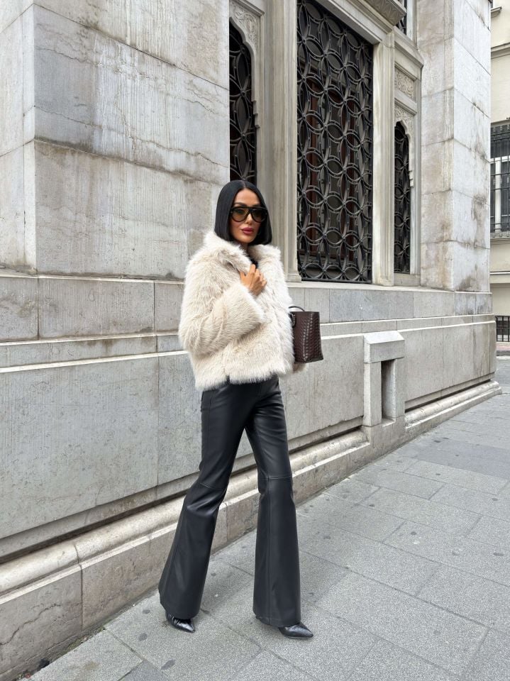 3096 KÜRLÜ KABAN CREAM - KREM