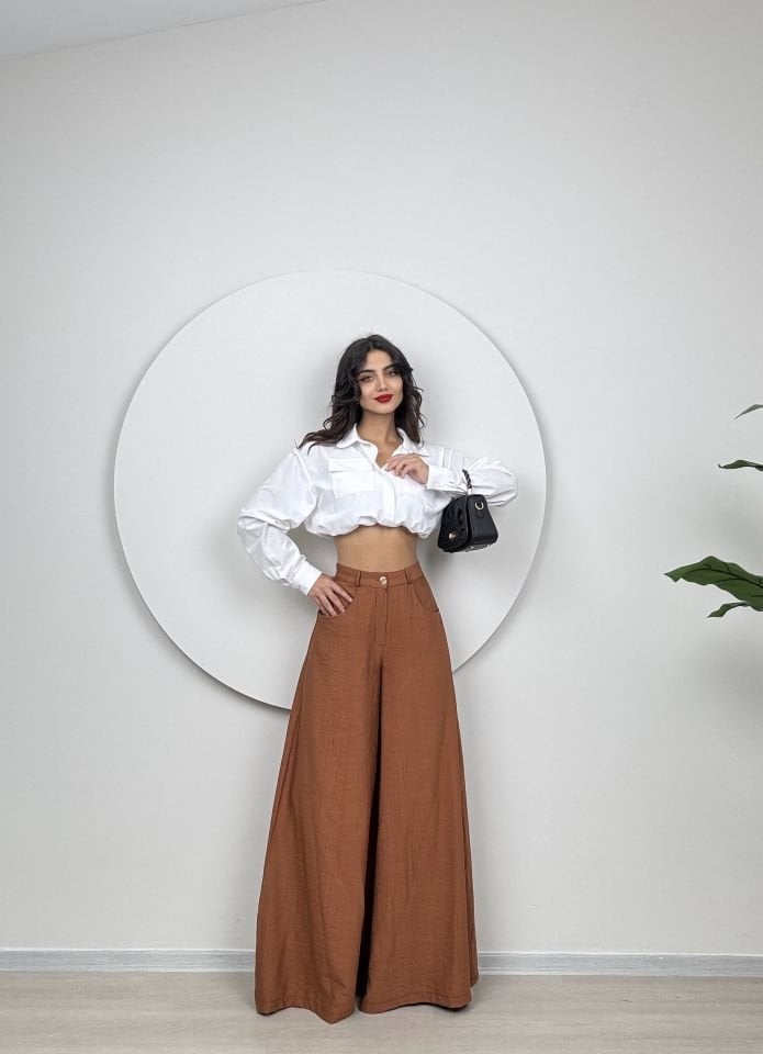 1040 ETEK PANTOLON KİREMİT