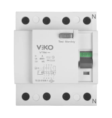 VİKO 4 KUTUPLU 40A 30mA KAÇAK AKIM RÖLESİ