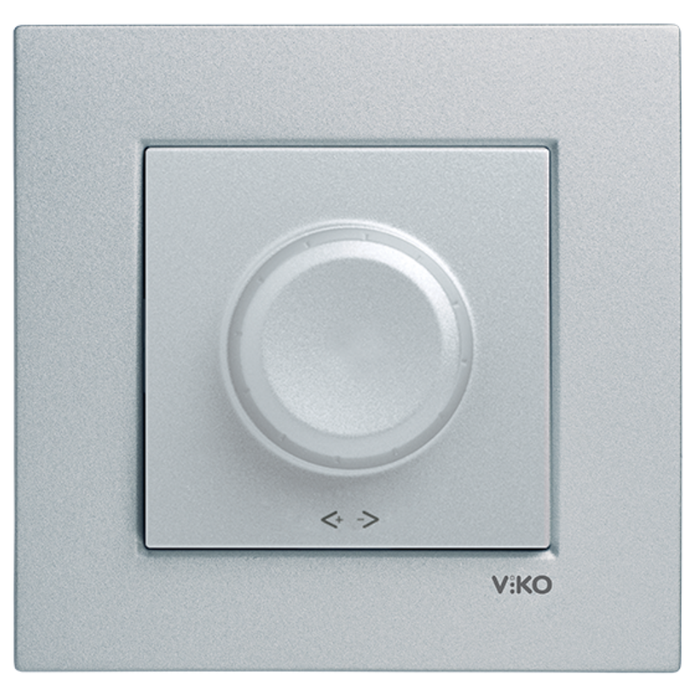 Viko Novella Rotatif Dimmer Saten (Çerçevesiz) 92605120