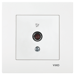 Viko Karre Uydu Prizi F Konnektörlü Sonlu (Çerçevesiz) 90967009