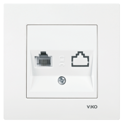 Viko Karre Numeris Telefon Prizi (Çerçevesiz) 90967013